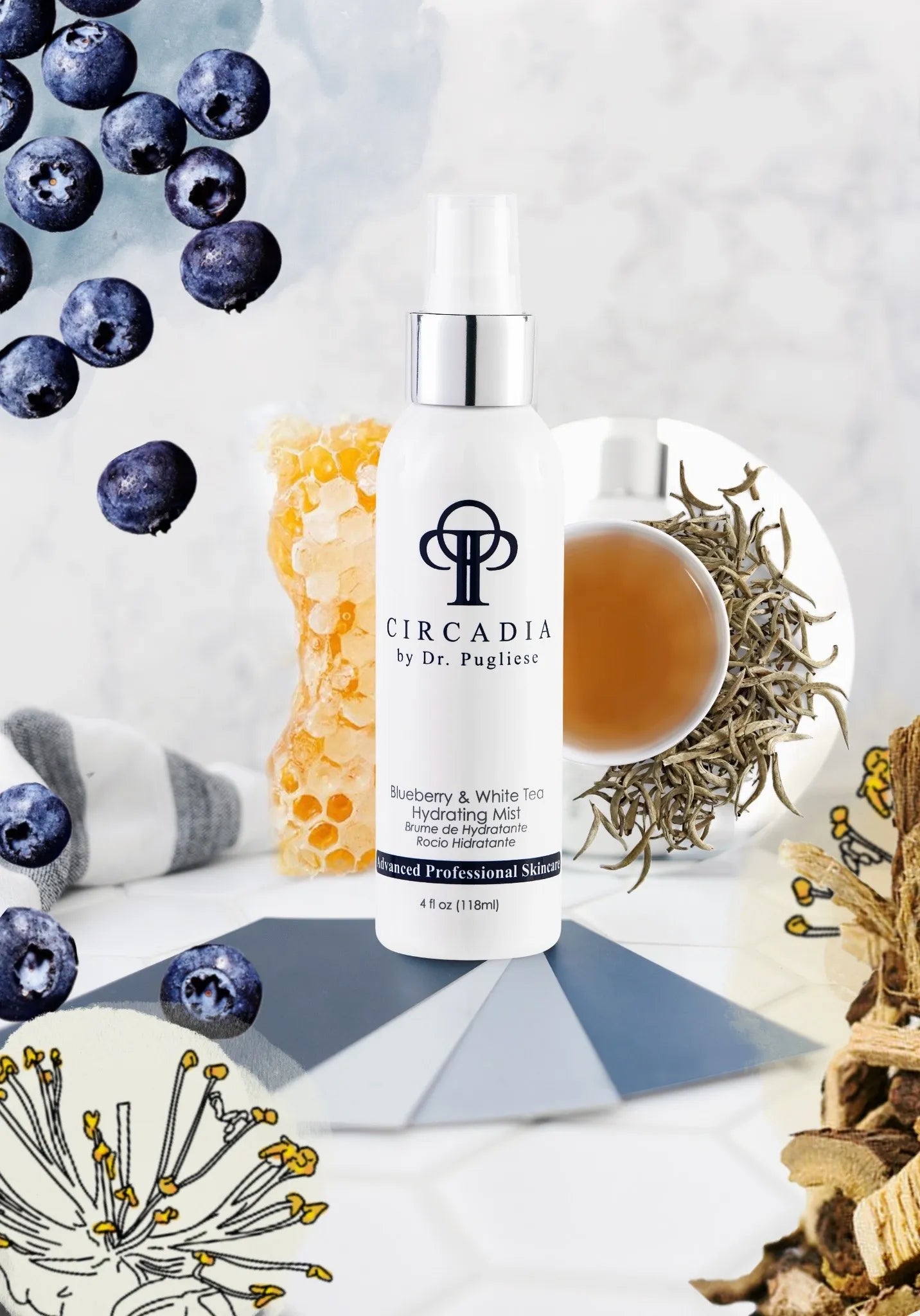 Blueberry & White Tea Hydrating Mist
